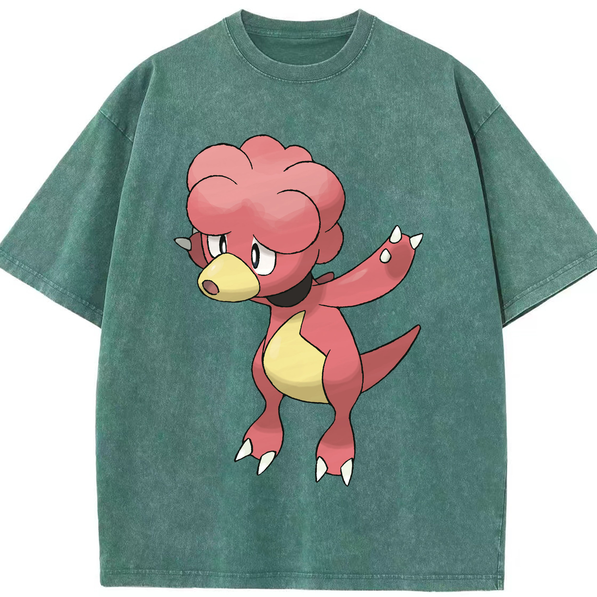 （画像用） ポケットモンスター Pokémon 綿100% ヴィンテージ風 半袖Tシャツ（フロントプリント）